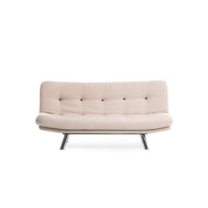 Sofá-cama de dois lugares BAKU creme