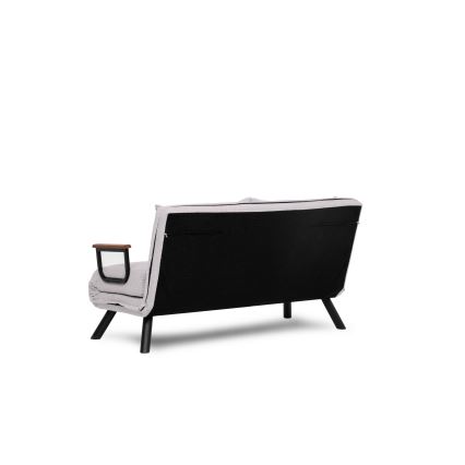 Sofá-cama de dois lugares QIRA branco