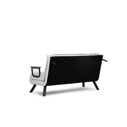 Sofá-cama de dois lugares QIRA branco