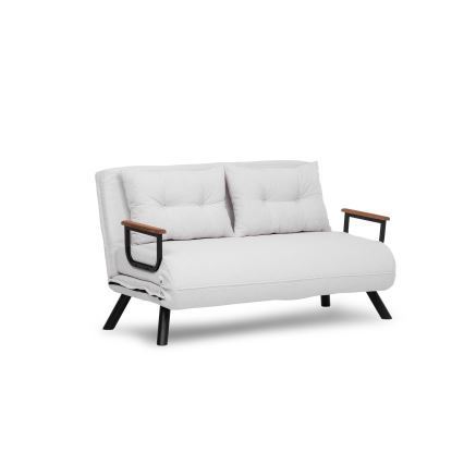 Sofá-cama de dois lugares QIRA branco