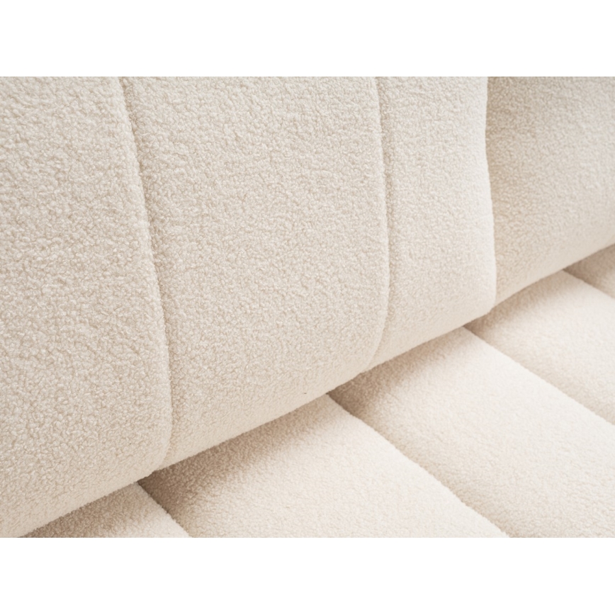 Sofá-cama de três lugares DESIO, bege