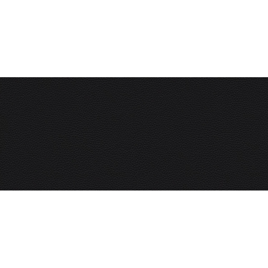 Sofá-cama estofado em U reversível YORK preto/antracite