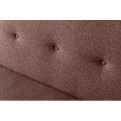 Sofá de 2 lugares LOKO castanho