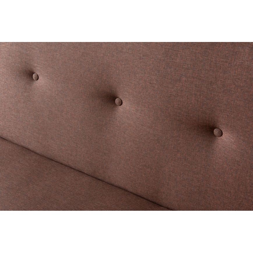 Sofá de 2 lugares LOKO castanho
