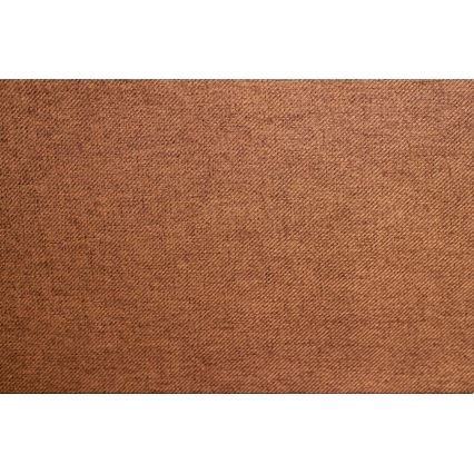 Sofá-cama de canto reversível com baú de arrumação GRANADA, castanho