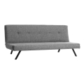 Sofá de dois lugares LOKO cinzento claro