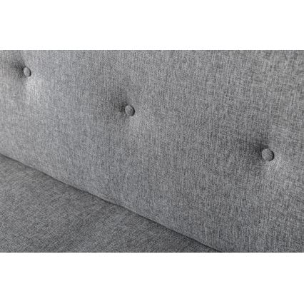 Sofá de dois lugares LOKO cinzento claro