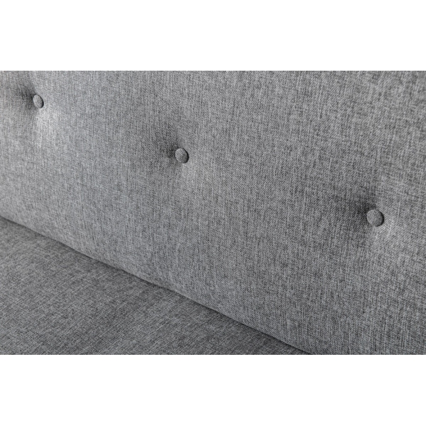Sofá de dois lugares LOKO cinzento claro