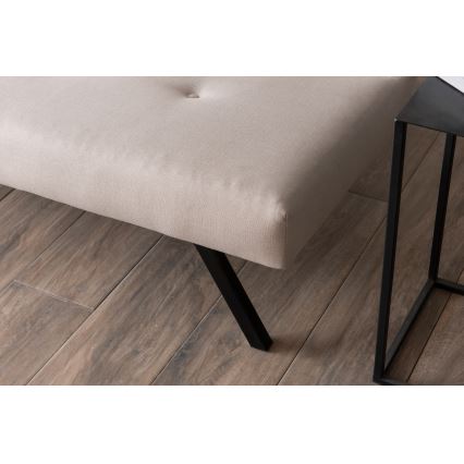 Sofá de dois lugares LOKO creme/bege