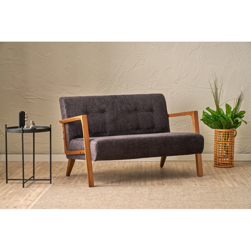 Sofá de dois lugares TUMI antracite