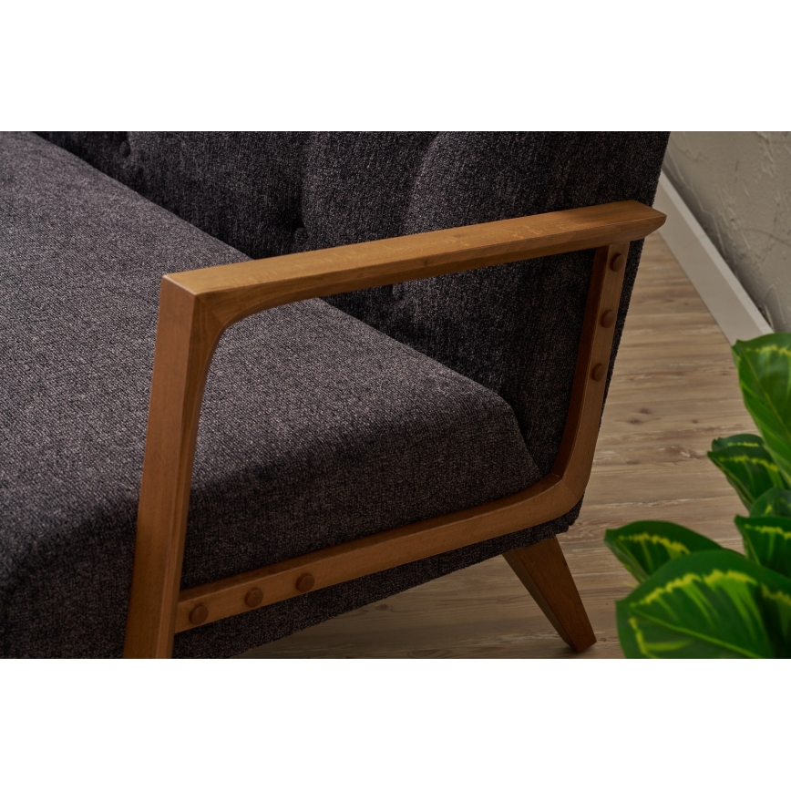 Sofá de dois lugares TUMI antracite