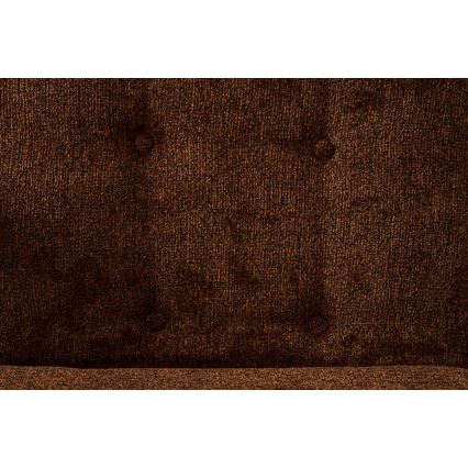 Sofá de dois lugares TUMI castanho