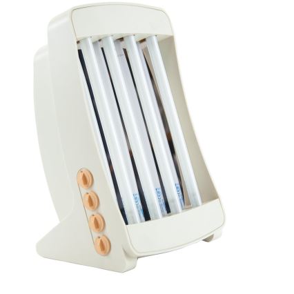 Solário facial doméstico Cosmedico com 4 tubos UV, 65W/230V