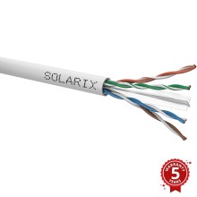 Solarix - Instalação cabo CAT6 UTP PVC Eca 100m