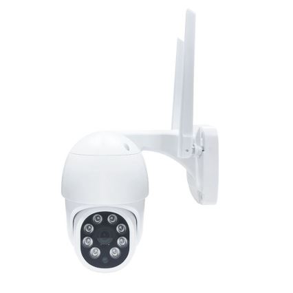 Câmara inteligente para exterior com sensor 2K (3 MP), IP65, Wi‑Fi e compatível com Tuya