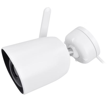 Câmara de vigilância exterior 5V 1440p Wi‑Fi compatível com Tuya – IP65