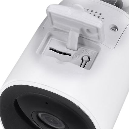 Câmara de vigilância exterior 5V 1440p Wi‑Fi compatível com Tuya – IP65