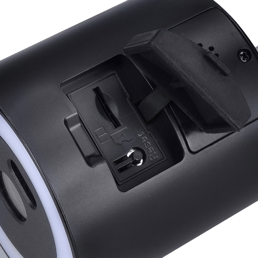 Câmara LED para exterior com iluminação, 12V, 1536p, Wi-Fi, Tuya, IP65