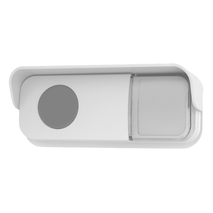 Campainha Sem Fios Plug-in 230V + 2x botão 2xCR2032 IP56 branco
