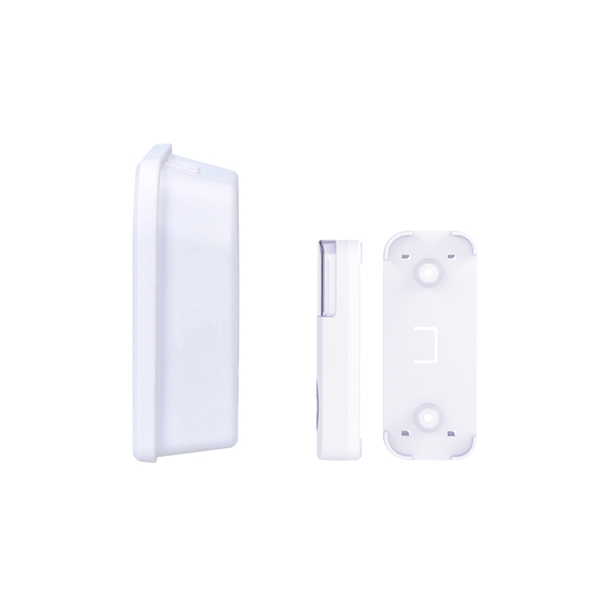 Campainha sem fios alimentada a pilhas 3V/3xAA IP44 branco