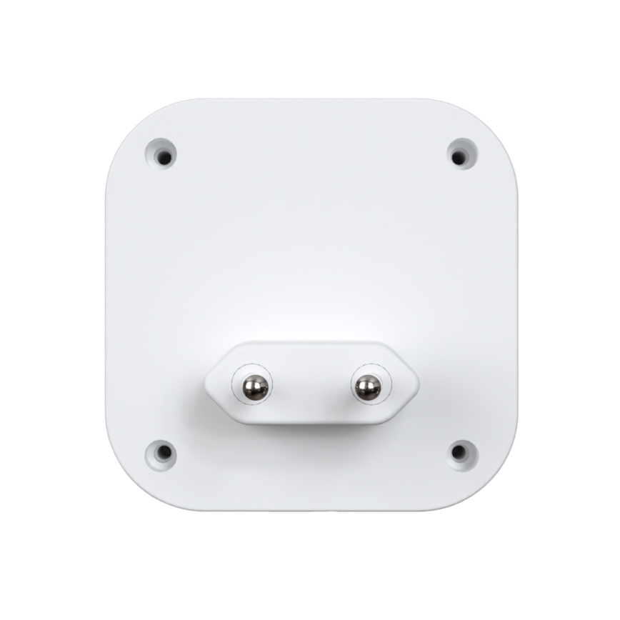 Campainha Sem Fios Plug-in 230V + 2x botão 2xCR2032 IP44 branco