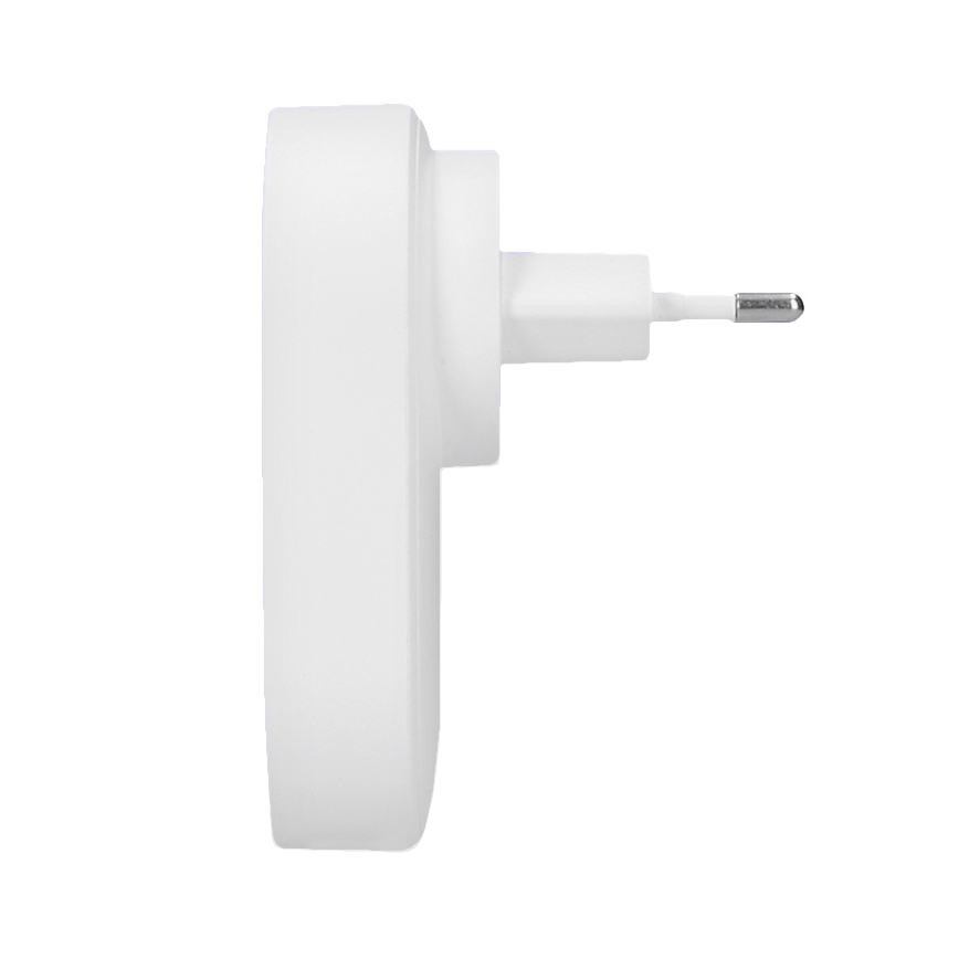 Campainha Sem Fios Plug-in 230V/1xCR2032 IP56 branco