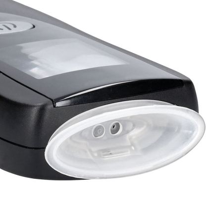 Testador profissional sem contacto de álcool Fuel Cell — intervalo 0,0 - 5,0‰ BAC, sensibilidade 0,08‰, alimentado por 3x pilhas AA
