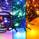 Corrente exterior de Natal LED 300xLED/8 funções 35m IP44 multicolor