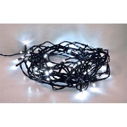 Guirlanda LED para exterior 200 LEDs/8 funções 15 m IP44 branco frio