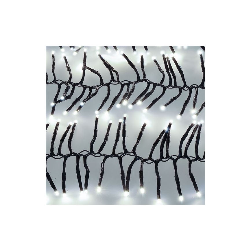 Corrente de Natal LED 576xLED/8 funções 8m IP44 branco frio + CR