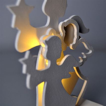 Decoração de Natal LED 1xLED/2xAA