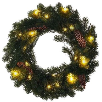 Guirlanda de Natal LED para exterior 15xLED/3xAA IP44