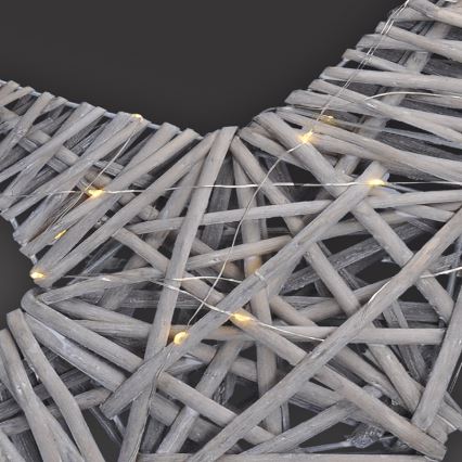 Decoração de Natal LED LED/2xAA vime