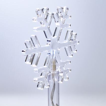 CONJUNTO 5x Candeeiro de Natal LED para exterior LED/3xAA/branco frio IP44