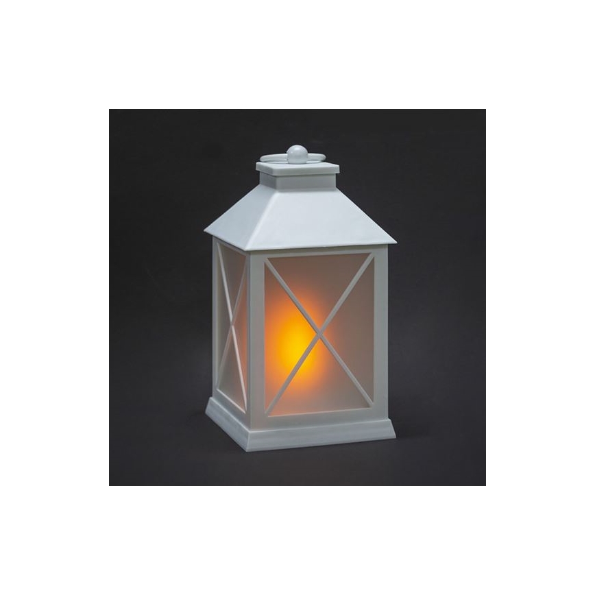 Lanterna de Natal LED/2xAA branco quente