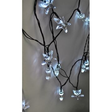 Corrente de Natal LED 20xLED 6m branco frio