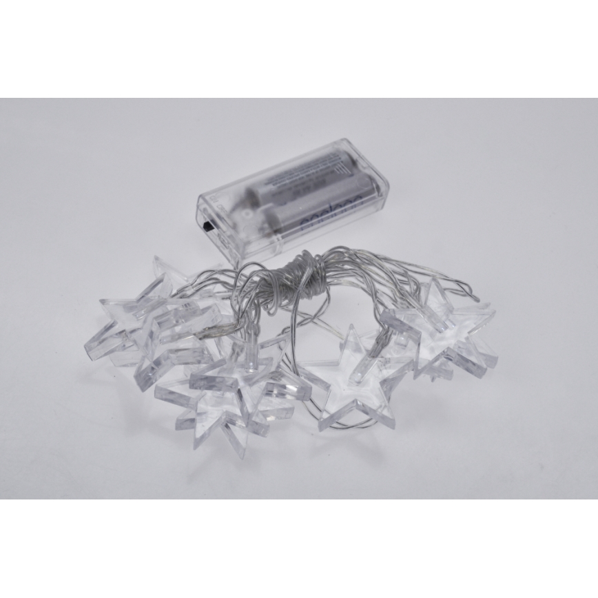 Guirlanda LED 10xLED/2xAA 2,5m azul