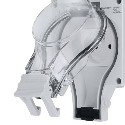 Tomada para ambientes húmidos com interruptor 230V/16A IP66