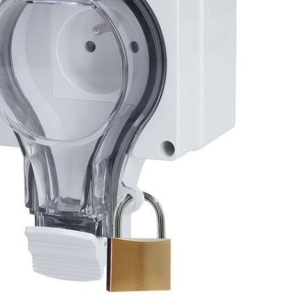 Tomada dupla para ambientes húmidos 230V/16A IP66