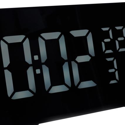 Estação meteorológica com ecrã LCD, despertador e projetor 5V/2xAA + 3xAA