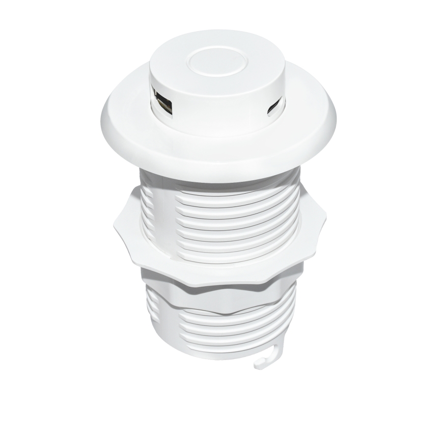 Carregador USB embutido USB A+C preto