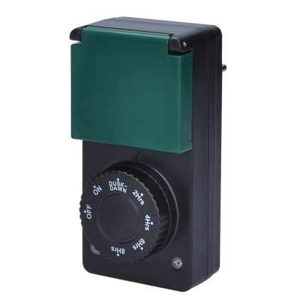 Cronómetro com um sensor de anoitecer 3600W/230V IP44