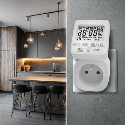 Interruptor digital com temporizador