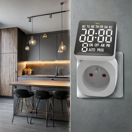 Interruptor digital com temporizador