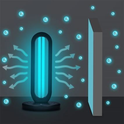 Candeeiro germicida UVC/38W/230V + CR