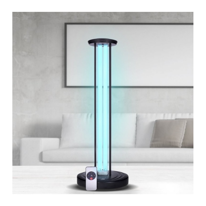 Candeeiro desinfetante livre de ozono UVC/38W/230V + controlo remoto
