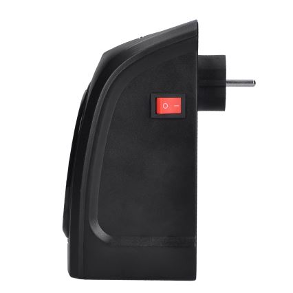 Mini ventoinha de tomada com elemento de aquecimento cerâmico 350W/230V