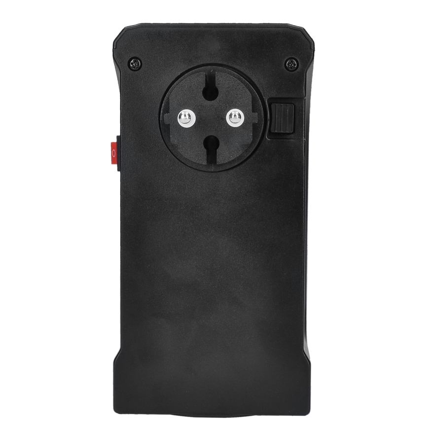 Mini ventoinha de tomada com elemento de aquecimento cerâmico 350W/230V