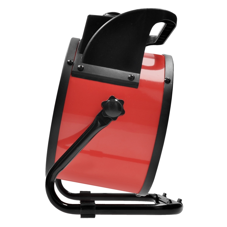 Ventilador de suelo con elemento calefactor cerámico 3000W/230V negro