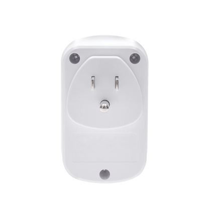 Adaptador de viagem para os EUA 230 V com 2x USB-A e 1x USB-C